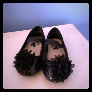 Children’s Place Black Sequins Shoes